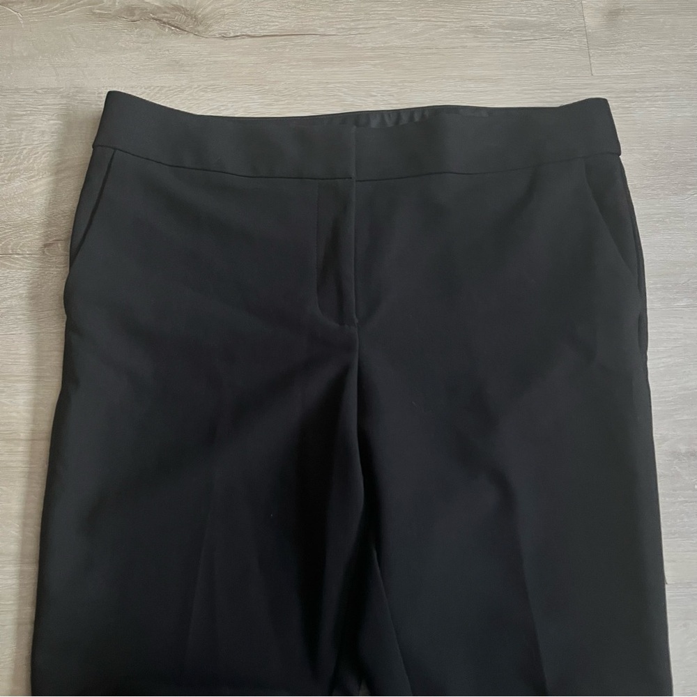 LOFT Marisa Trouser black slacks Modern Fit SZ 12 - Picture 3 of 8